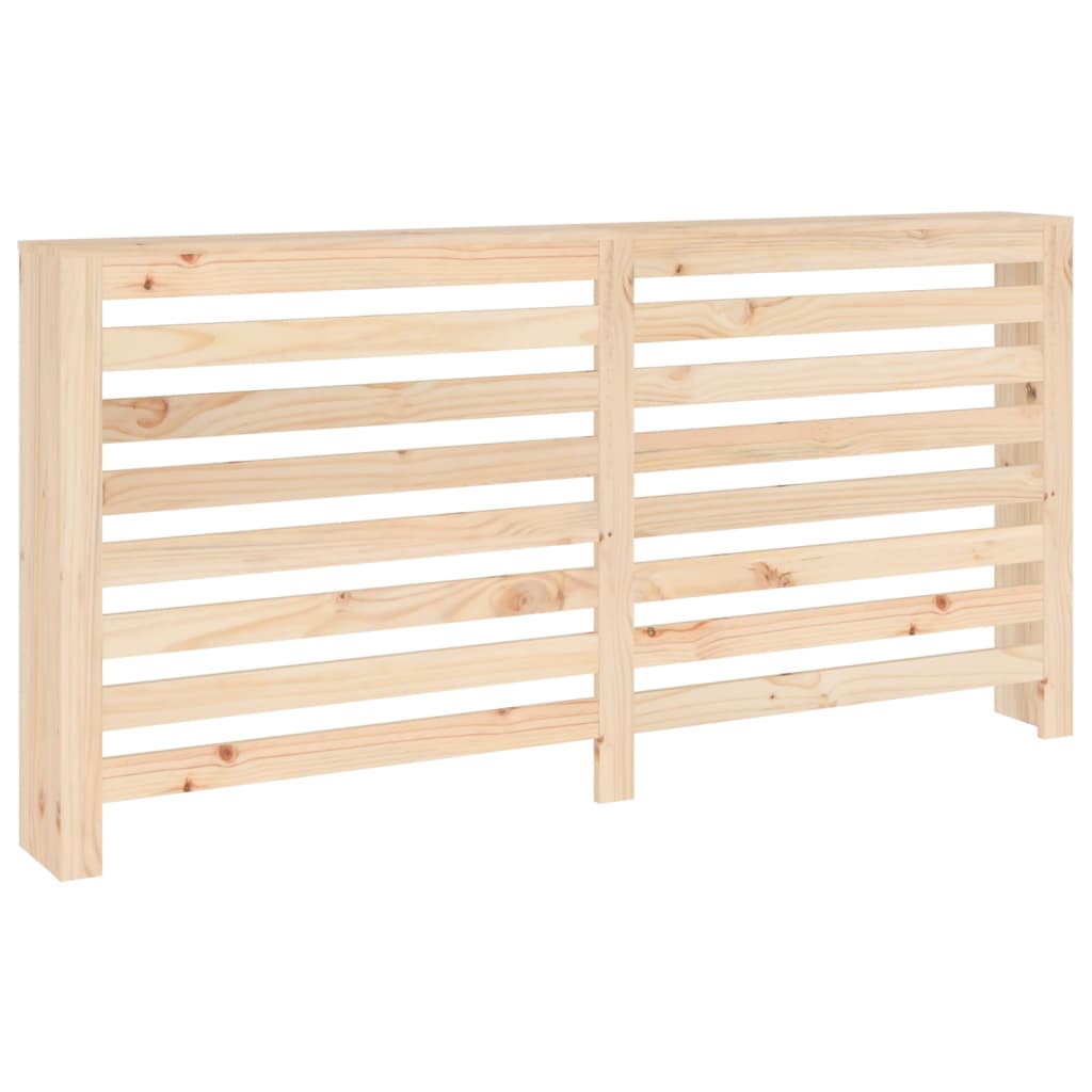 vidaXL Cache-Radiateur Armoire de Chauffage de Bureau Armoire Étagère en Bois Massif Pin
