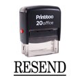 thumbnail image 1 of Printtoo Renvoie Tampon en Caoutchouc Auto-Imprimant Fournitures de Bureau-Noir, 1 of 2