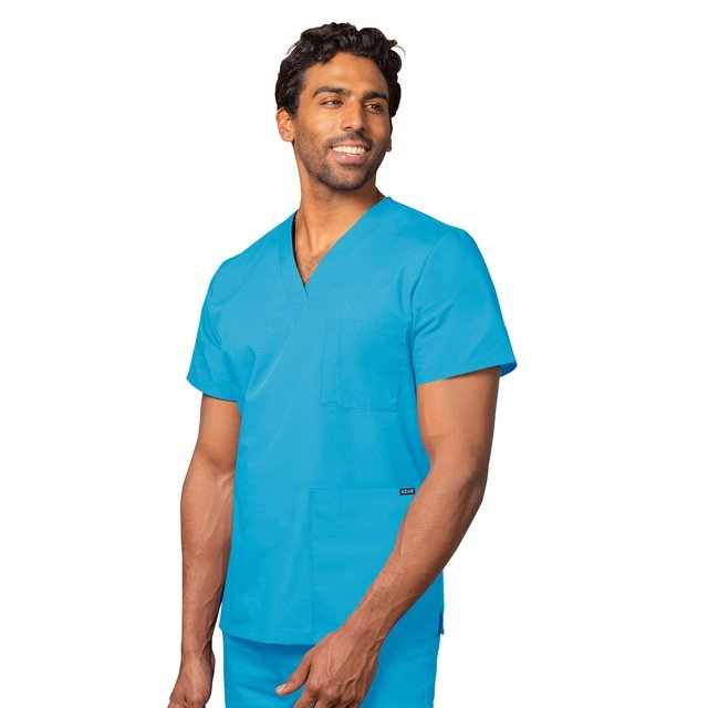 Adar Uniformes Médicaux Unisexes Universels - Haut de Sarrau Tunique à Col en V