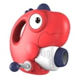 thumbnail image 1 of Red Dinosaur Ball Shooter Toy B With 12 Balls Target Vest Shield Plastic 8.66X8.66X5.12 Inch Hand Crank Rotation Soft Projectile Indoor Shooting Game For Kids B, 1 of 3