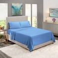 thumbnail image 2 of Nestl King Sheet Set, 1800 Series Microfiber Deep Pocket 4 Piece Bed Sheet Set, 2 of 8