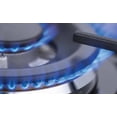 thumbnail image 4 of Ancona 24 in Natural Gas Cooktop with 4 Brass Burners, 4 of 6