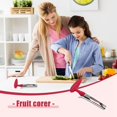 thumbnail image 2 of Coreer, Outil Multi-Usage, Corer Rapide, Facile à Utiliser en Forme de Poire Ananas Outil de Cuisine, 2 of 5