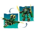 thumbnail image 4 of LEGO NINJAGO Lloyd's Jet Mech Building Toy - Model Building Kit for Boys & Girls, Ages 9+ - Transforming Playset for Kids W/ 5 Ninja Toy Minifigures - Dragons Rising Gift Idea for Birthdays - 71845, 4 of 6