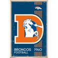 thumbnail image 1 of NFL Denver Broncos - Retro Logo 14 Wall Poster, 22.375" x 34", 1 of 4