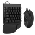 thumbnail image 4 of OneHanded Clavier Souris Ensemble Manipulateur Sentir ESports Accessoires Universels JX200, 4 of 14