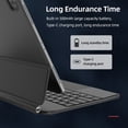 thumbnail image 4 of Graflsoa Wireless Magnetic Keyboard with Backlit, Long Battery Life, Compatible with iPad Air 4/5 & iPad Pro 11/12.9", Black/White Options, BT 5.2, Type-C Charging, 4 of 5