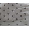 thumbnail image 4 of oneOone Georgette Viscose Fabric Lotus Block Print Fabric By Yard 42 Inch Wide, 4 of 4