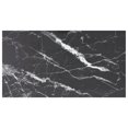 thumbnail image 1 of vidaXL Table Top Black 120x65 cm 8mm Tempered Glass with Marble Design, 1 of 3