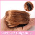 thumbnail image 2 of Postiches Chignon Spatial Mini Pince à Griffes Chignon Cheveux Oreilles de Chat Décoiffées Extension de Cheveux Beigne Chignon, 2 of 6