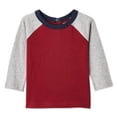 thumbnail image 1 of George Baby Boys' Long-Sleeve Raglan T-Shirt, 1 of 2