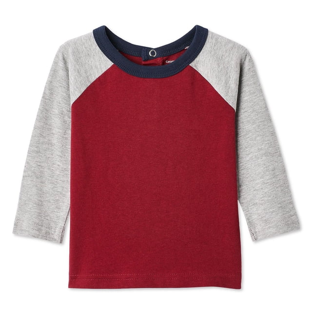 George Baby Boys' Long-Sleeve Raglan T-Shirt
