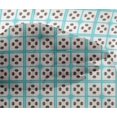 thumbnail image 4 of oneOone Viscose Chiffon Fabric Check Ikat Fabric Prints By Yard 42 Inch Wide, 4 of 4