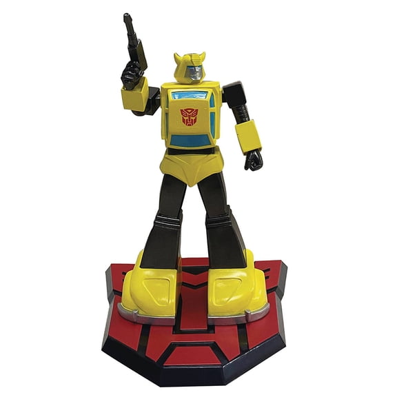 Transformers Figurine Statue Animée de 9 Pouces Échelle 1/8 PVC - Bumblebee
