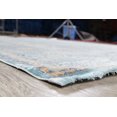 thumbnail image 3 of Tapis de Style Oriental Turc Floral Bleu Vieilli, 3 of 5