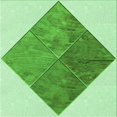 thumbnail image 1 of Ahgly Tapis d'Intérieur Lavable en Machine Carré Vert Clair, 4 Pieds Carré, 1 of 7