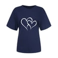 thumbnail image 4 of Birdeem T-Shirts à Manches Courtes Imprimé Tournesol pour Femmes et Filles Grande Taille, 4 of 7