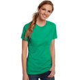 thumbnail image 1 of Hanes Womens Nano-T T-shirt, L, Kelly Green, 1 of 2