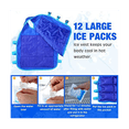 thumbnail image 4 of 2 Pcs Gilet Rafraîchissant avec 48 Pcs Bloc Réfrigérant Gilet Glacé Ajustable pour Hommes Femmes Temps Chaud Travail Course Pêche Cyclisme, 4 of 6
