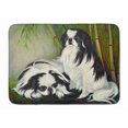 thumbnail image 1 of Carolines Treasures MH1044RUG Japanese Chin Bamboo Garden Machine Washable Memory Foam Mat, 1 of 4