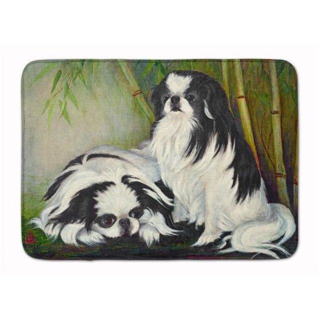Carolines Treasures MH1044RUG Japanese Chin Bamboo Garden Machine Washable Memory Foam Mat