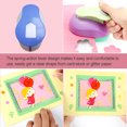 thumbnail image 4 of Hole Punch Paper Punchers Scrapbooking Cards Photo Album Scrapbooking Cards Effortless Art Easy and Fast Manual Tools Multiple Types DIY Kids bookmark, 4 of 5