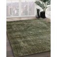 thumbnail image 3 of Ahgly Company Machine Washable Indoor Rectangle Industrial Modern Khaki Green Area Rugs, 2' x 3', 3 of 7