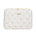 thumbnail image 1 of Maoww Housse d'Ordinateur Portable Matelassée avec Fermeture Éclair Lisse et Résistance à la Poussière Sac à Fleurs Résistant à la Poussière Blanc 15 Pouces, 1 of 6