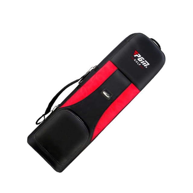 QualitChoice Sac de Golf Léger à Grande Capacité pour Hommes Sac de Golf Pratique pour Escalade Noir Rouge