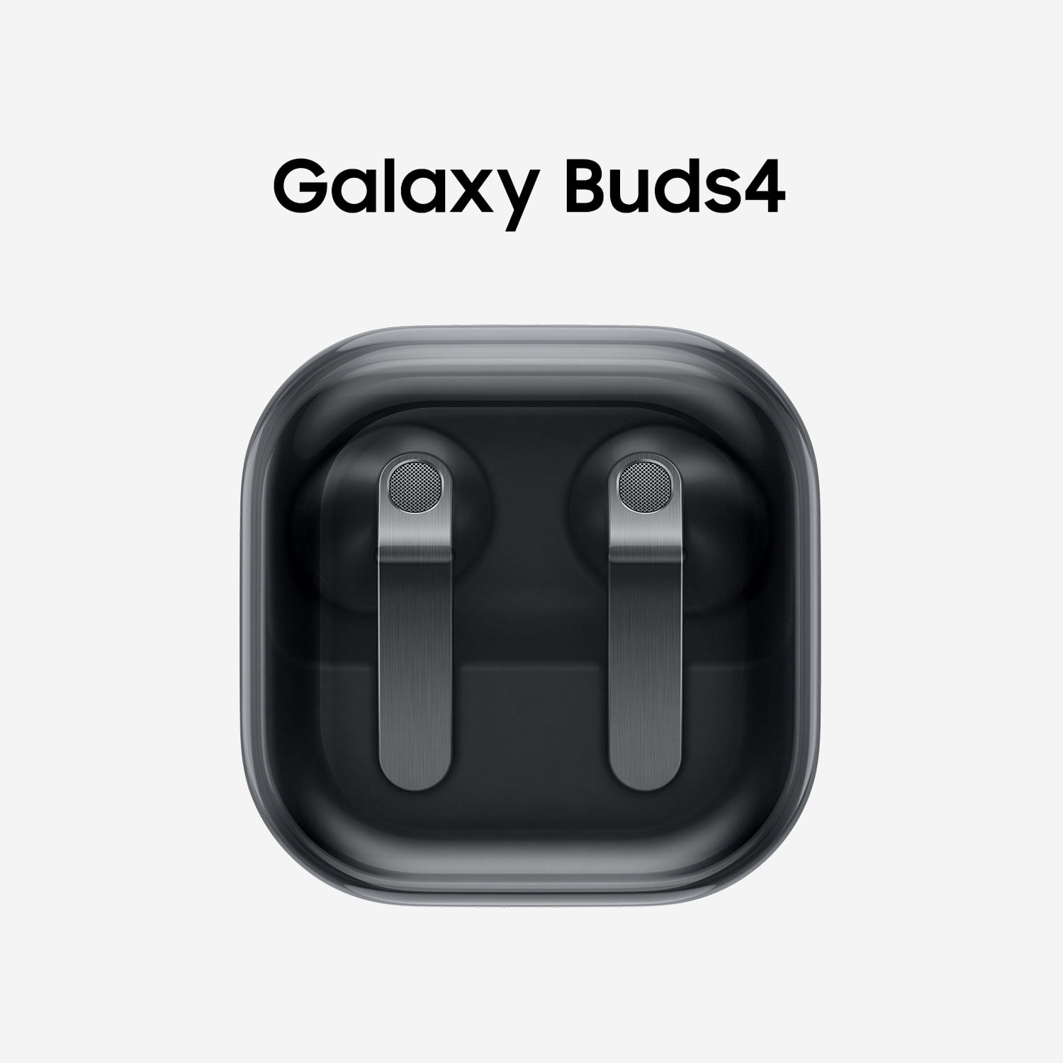 Samsung Galaxy Buds4 Bluetooth Headphones and Charging Case, Black