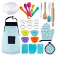 thumbnail image 1 of Amdohai 26PCS Child Baking Cooking Home Kitchen Apron Cake Accessories Tools Suit, 1 of 5