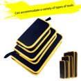 thumbnail image 3 of Pochette de Rangement d'Outil à Main Electrician Work Case Zip Multimètre Léger Portant Multimètre Multifonction Sac Organisateur Réparation L/31,2 * 25 * 5,5, 3 of 9