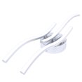 thumbnail image 1 of Amdohai 3 Branches L-ED Waved Light White 18W Aluminum Ceiling Light, 1 of 7