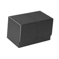 thumbnail image 3 of Milaget Card Deck Box Card Deck Storage Box Game s Gathering Card Toy Deck Black and Grey, 3 of 9