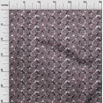 thumbnail image 3 of oneOone Rayon Wine Purple Fabric Tropical Texuredd Leaf Craft Projects Decor Fabric Printed by The Yard 56 Inch Wide, 3 of 4