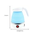 thumbnail image 2 of Amzcrzy Water Filter Pitcher Mini Folding Kettle Kettle Portable Small Outdoor Travel Kettle Retractable Kettle Heating Pot Water Jug Water Pitcher, 2 of 4