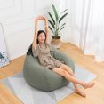 thumbnail image 2 of ALING Housse de Fauteuil Poire Housse de Canapé Sofa Intérieur de Repos pour Adultes Enfants Seulement Housse de Fauteuil Poire Housse de Meuble Canapé (Remplissage Non Inclus), 2 of 5
