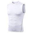thumbnail image 1 of Men's Athletic Compression Shirts Sleeveless Tank Top Slim Running Sports Workout Base Layer Undershirt, 1 of 5