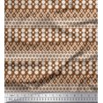 thumbnail image 1 of Soimoi Polyester Crepe Fabric Artistic Floral Printed Fabric 1 Yard 52 Inch Wide, 1 of 3