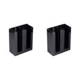 thumbnail image 2 of ZheElen Durable ABS Coffee Cup Dispenser Stylish For And Paper Cups Wide black 2Set, 2 of 6