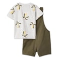 thumbnail image 2 of George Baby Boys' Two Piece Short Overall Set, 2 of 2
