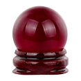 thumbnail image 1 of XZNGL HOT!30mm Natural Quartz Magic Crystal Ball Healing Ball Sphere And Stand, 1 of 6