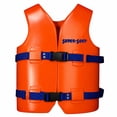 thumbnail image 1 of TRC Recreation Super Soft Child Life Jacket Vest, Medium, Sunset Orange, 1 of 8
