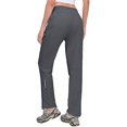 thumbnail image 3 of Little Donkey Andy Pantalon Cargo Léger à Séchage Rapide pour Femmes Randonnée UPF 50+ Extensible Voyage Décontracté Gris L, 3 of 5