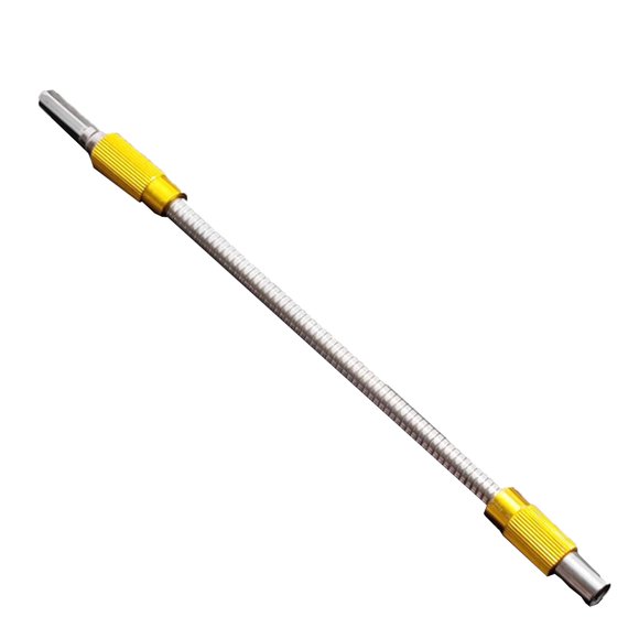 Flexible Drill Bit Extension,Hexagonal Shank Metal Universal Extension Bit Metal Universal Flexible Shaft Connecting Rod, Narrow and Small Space, Multi Angle Work, Charging Drill