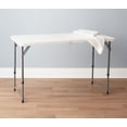 thumbnail image 1 of Mainstays 4' Centerfolding Table White, 1 of 6