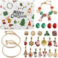 thumbnail image 2 of 24PCS Necklace Pendant Christmas Countdown Calendar Blind Box Bracelet Gift Box, 2 of 6