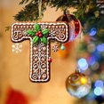 thumbnail image 4 of Rwnbm 26 Letters Christmas Tree Decoration Pendant Christmas Tree Ornaments Personalized DIY Christmas Ornaments Christmas Decoration Xmas Tree Hanging Decor Feature, 4 of 4