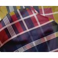 thumbnail image 4 of oneOone Silk Tabby Fabric Madras Check Printed Fabric 1 Yard 42 Inch Wide, 4 of 4