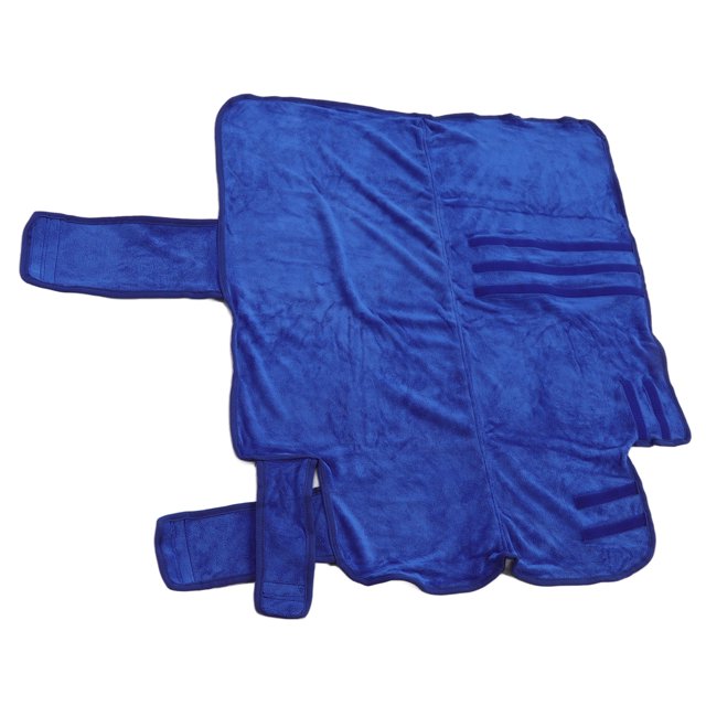 Puppy Towel Bathrobe, Soft Pet Drying Coat Skin Friendly Machine Washable Fast Absorbent for Swimming S,M,L,XL